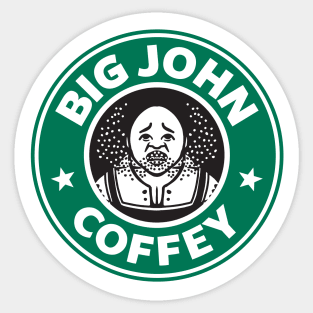 Big John Coffey Sticker